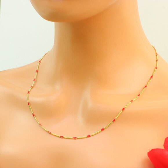 "New Beautiful Design Necklace Chain for Women/Girls, Gift, N736 - Picture 5 of 10